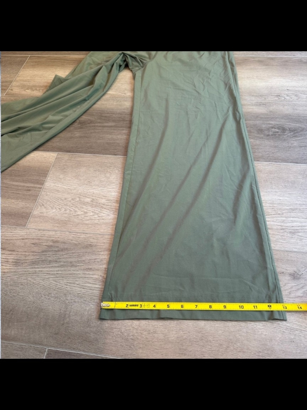 Vuori Villa Wideleg Pants Green Medium - Picture 8 of 9